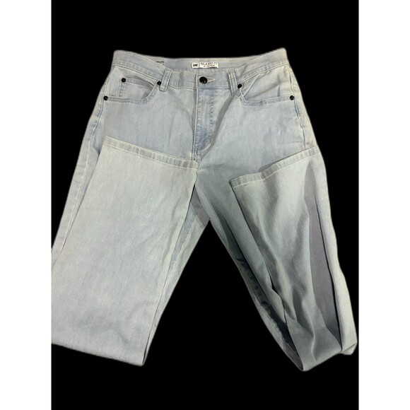 Y2K Lee Relaxed Fit Straight Leg Jeans Light Wash Women’s Size 12 NWT Store Tag - Picture 1 of 9